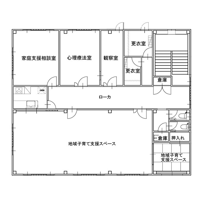 管理棟2階